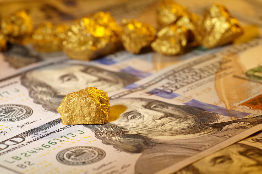 weaker dollar, gold strength
