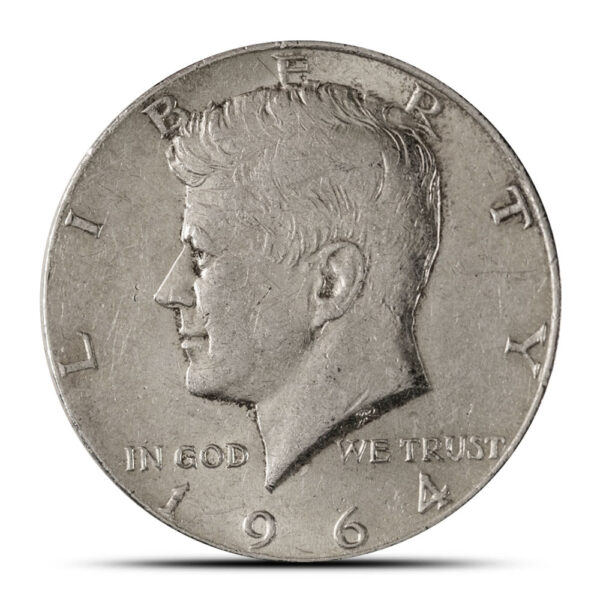 $1 FV 90% Silver 1964 Kennedy Half Dollars