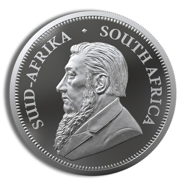 silver krugerrand back