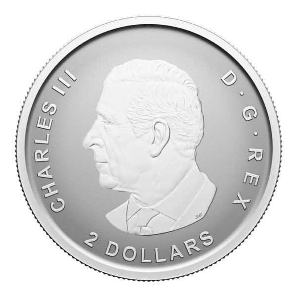¾ oz Canadian Red Fox Silver Coin - Image 2